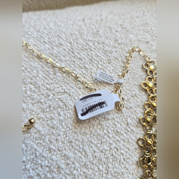 NWT Free People, Schools Out Body Chain, Gold, MSRP $78 - Picture 8 of 9